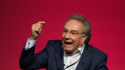 Bild: Klaus-Dietmar Gabbert/dpa
Der bisherige Landesvorsitzende des BSW in Bayern stemmt sich gegen Nähe zur AfD. (Archivbild)