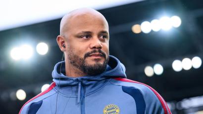 Bild: Tom Weller/dpa
Trainer Kompany hofft auf den nächsten Sieg.