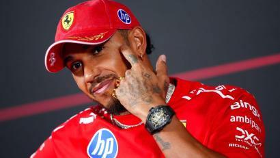 Bild: Bradley Collyer/PA Wire/dpa
Für Lewis Hamilton wird ein Traum wahr. (Archivbild)