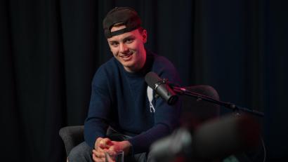 Bild: Marina Gube
Youngster Maxi Brunner war in der neuen Folge "Powerplay" zu Gast.