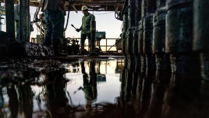 Bild: David Goldman/AP/dpa
Methan ist ein Treibhausgas und für Klimaerwärmung und Luftverschmutzung verantwortlich. (Archivfoto)