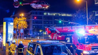 Bild: Jan Ohmen/dpa
Bei der Rettung des 14-Jährigen war auch ein Hubschrauber im Einsatz. (Archivbild)