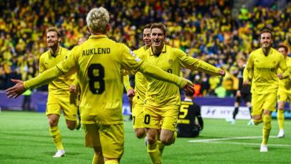 Bild: Terje Pedersen/NTB/dpa
Bodö/Glimt überraschte am Mittwoch mit einem Sieg gegen den BVB.