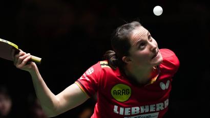 Bild: Wang Ying/XinHua/dpa
Überraschendes EM-Aus: Tischtennis-Spielerin Sabine Winter scheiterte bereits im Achtelfinale.