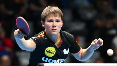 Bild: Manfred Schillings/dpa
Neue Europameisterin im Mixed: Tischtennis-Profi Nina Mittelham (Archivbild).