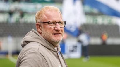 Bild: Andreas Gora/dpa
Heiko Vogel bewahrt die Ruhe in Fürth. (Archivbild)