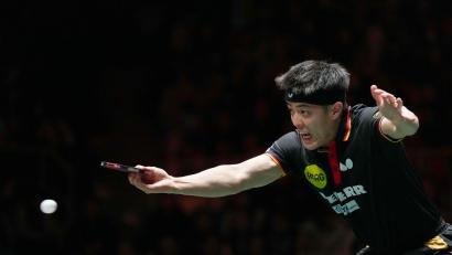 Bild: Wang Ying/XinHua/dpa
Der deutsche Tischtennis-Nationalspieler Dang Qiu (Archivbild).