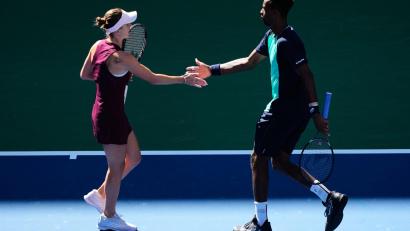 Bild: Yuki Iwamura/AP/dpa
Für ihre gemeinsame Tochter Skai wollen Elina Switolina und Gaël Monfils weiterhin gemeinsam da sein. (Archivbild)