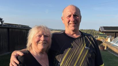 Bild: Florian Adam
Herlinde und Günther Dobler sind seit 50 Jahren verheiratet.