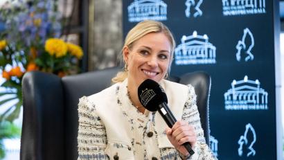 Bild: Florian Wiegand/dpa
Angelique Kerber wird am 7. November beim Sportpresseball als „Legende des Sports“ geehrt.