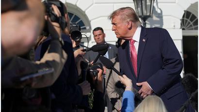Bild: Alex Brandon/AP/dpa
Trump teilt erneut gegen die Ukraine aus.