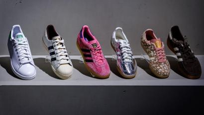 Bild: Daniel Karmann/dpa
Der Sportartikelhersteller Adidas meldet Rekordergebnisse (Symbolbild).