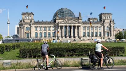 Bild: Julian Degler/dpa
Beim Bundestagswahlkampf 2021 haben die Parteien rechtswidrig Nutzerprofile online ausgewertet. (Archivfoto)