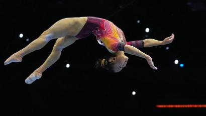 Bild: Patrick Post/AP/dpa
Holte mit China WM-Gold: Zhang Qingying.