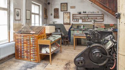 Bild: Thilo Hierstetter
Die historische Druckerei Seidel gilt als Kleinod und ist in Sulzbach-Rosenberg ein zentraler Anlaufort für kulturelle Veranstaltungen.