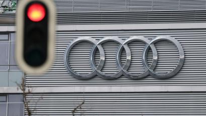 Bild: Daniel Löb/dpa
Audi tritt auch bei seinen Sponsoring-Ausgaben auf die Bremse. (Archivbild)