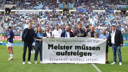 Bild: Fabian Kleer/dpa
Der Deutsche Fußball-Bund favorisiert das sogenannte Kompass-Modell, mit dem eine Regionalliga-Reform bewältigt werden soll. (Archivbild)