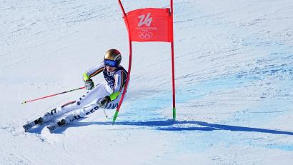 Bild: Michael Kappeler/dpa
Lena Dürr will im Riesenslalom von Sölden angreifen. (Archivbild)