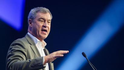 Bild: Christoph Reichwein/dpa
Markus Söder und seine CSU stehen vor einer ganzen Reihe von Herausforderungen - und offenen Fragen. (Archivbild)