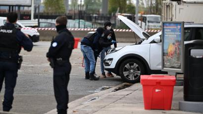 Bild: Emma Da Silva/AP/dpa
Bei dem Angriff wurde ein Mensch getötet.
