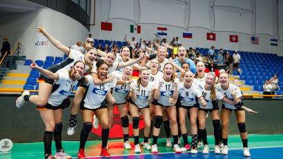 Bild: Sasa Pahic Szabo/kolektiff/dpa
Die deutschen U16-Handballerinnen sind Weltmeister.
