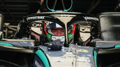 Bild: Eric Vryn/FR172426 AP/AP/dpa
Als es drauf ankommt, zaubert Kimi Antonelli eine meisterliche Runde hin.