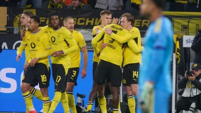 Bild: Bernd Thissen/dpa
Wichtiger Heimsieg gegen Eintracht Frankfurt: Der BVB-Auftakt in eine wegweisende Woche ist gelungen.
