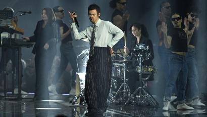 Bild: Doug Peters/PA Wire/dpa
Hat bisher vier Solo-Alben veröffentlicht: Harry Styles. (Archivbild)