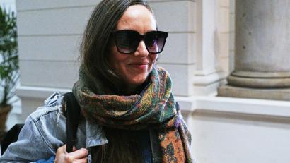 Bild: Katrin Luxenburger/dpa
Linke-Abgeordnete Vanessa Emde nahm an einer Sitzung des Fraktionsvorstands im Abgeordnetenhaus teil.