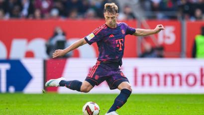 Bild: Tom Weller/dpa
Joshua Kimmich soll nach einem privaten Schicksalsschlag in dieser Woche wieder Ball sein. (Archivbild)