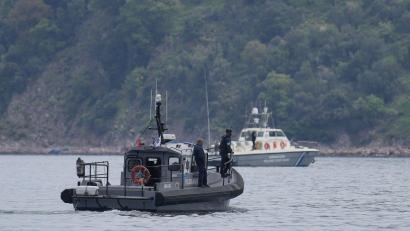 Bild: Panagiotis Balaskas/AP/dpa
Frontex arbeitet mit den nationalen Grenzschutzbehörden zusammen. (Archivbild)