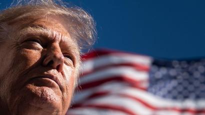 Bild: Julia Demaree Nikhinson/AP/dpa
Für Trump steht bei den Midterms viel auf dem Spiel. (Archivbild)
