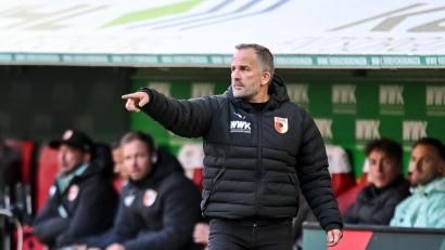 Bild: Harry Langer/dpa
Manuel Baum hat vor dem SC Freiburg Hochachtung. (Archivbild)
