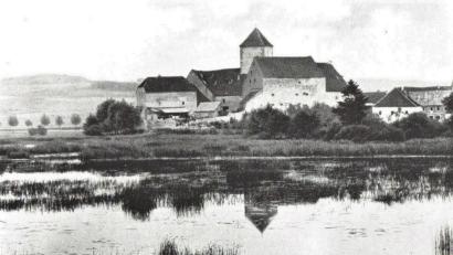 Bild: Archiv Rosi Hasenstab
1437 wird die Vils aufgestaut und der Stadtweiher angelegt, um die Stadt Vilseck vor Feinden zu schützen.