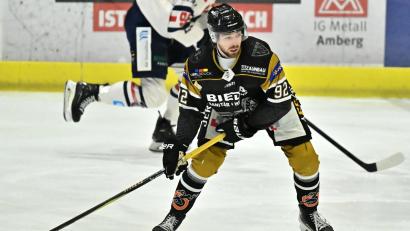 Bild: Hubert Ziegler
Daniel Schröpfer ist beim ERSC Amberg am Sonntag gegen Peißenberg wieder dabei.