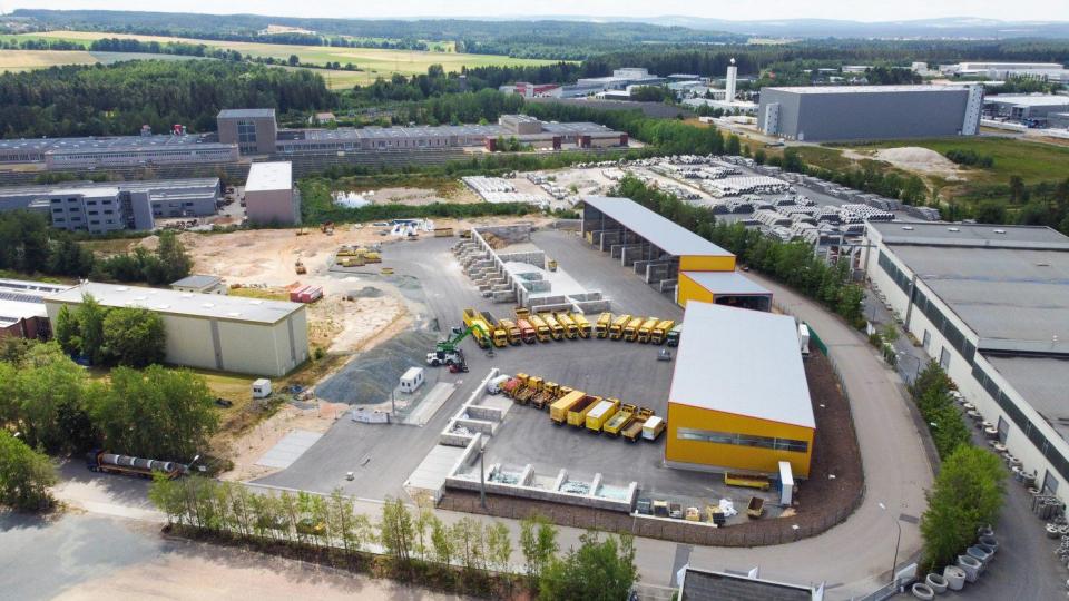 In der Hans-Striegl-Straße 7 (Industriegebiet Brandweiher) befindet sich die neue Anlaufstelle für Recycling und Entsorgung in Weiden. Bild: Kraus Recycling &amp; Entsorgung GmbH