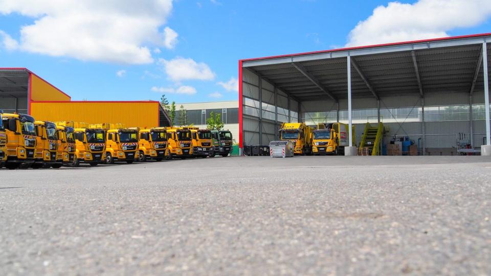 In der Hans-Striegl-Straße 7 (Industriegebiet Brandweiher) befindet sich die neue Anlaufstelle für Recycling und Entsorgung in Weiden. Bild: Kraus Recycling &amp; Entsorgung GmbH
