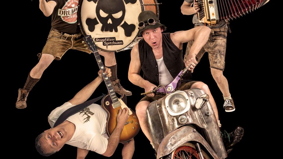 Die „Stoapfälzer Spitzboum“ sorgen beim legendären Frühschoppen am Montag für Musik. Bild: Stoapfälzer Spitzboum