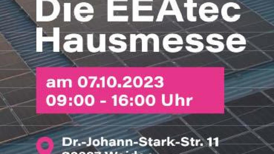 EEAtec lädt zur Hausmesse. Bild: exb