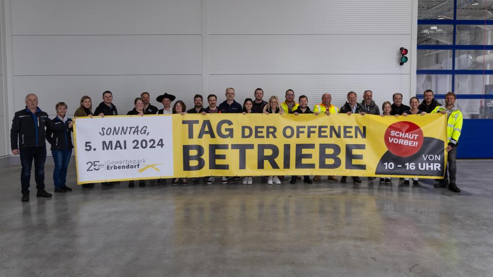 Nach den Erfolgen in den Jahren 2017 und 2019 haben die Unternehmen beschlossen, den &quot;Tag der offenen Betriebe&quot; erneut zu veranstalten. Bild: rw
