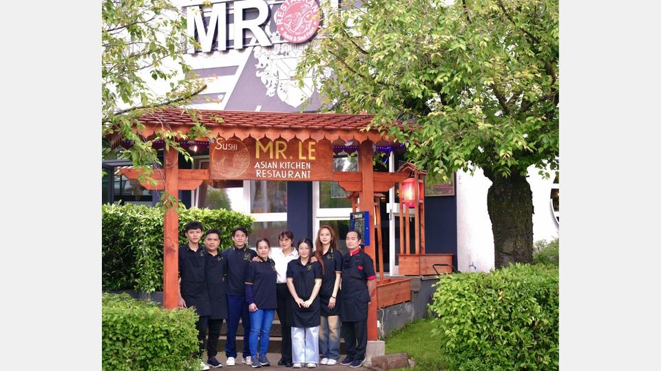 Das Team von &quot;Mr. Le&quot; freut sich auf Ihren Besuch. Bild: exb