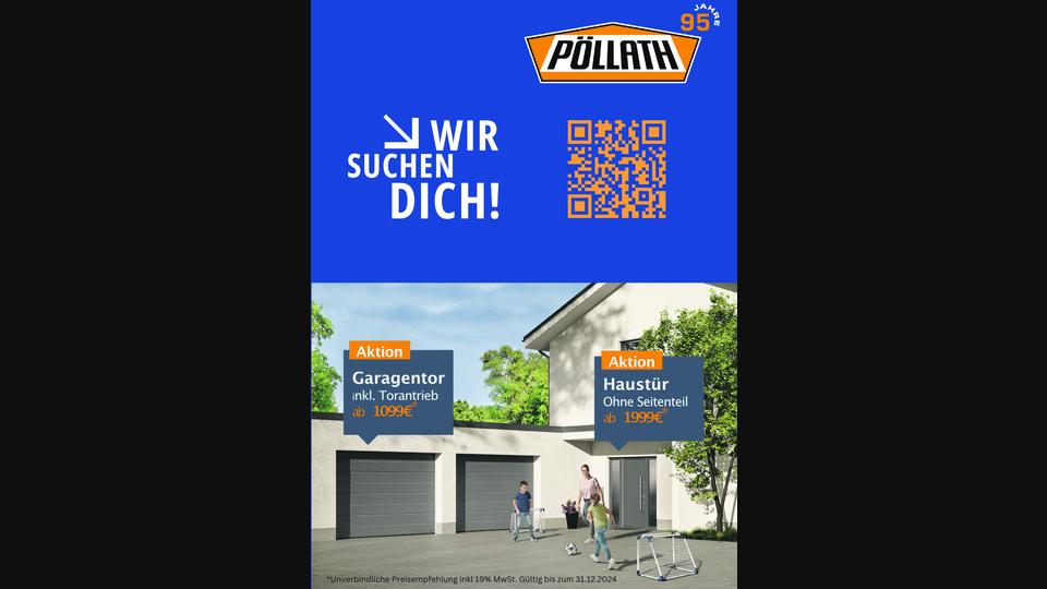 Die Firma Pöllath ist immer auf der Suche nach engagierten Mitarbeitern. Bild: Josef Pöllath GmbH &amp; Co. KG