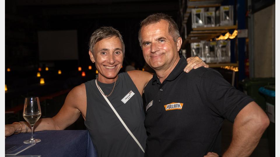 Albert und Claudia Pöllath. Bild: Josef Pöllath GmbH &amp; Co. KG