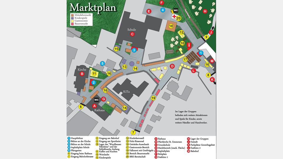 Der Marktplan. Bild: Andreas Ringholz