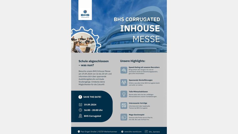 Die Organisatoren der Inhouse-Messe haben einmal mehr ein interessantes und abwechslungsreiches Programm vorbereitet. Bild: exb
