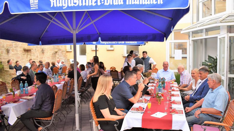 Den Biergarten gibt es nun schon über 20 Jahre. Bild: rgr