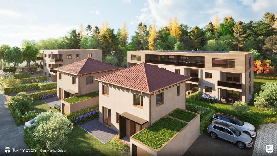 HK Projektbau/KY Bau entwickeln in Weiden das Baugebiet "Horbach". Bild: exb