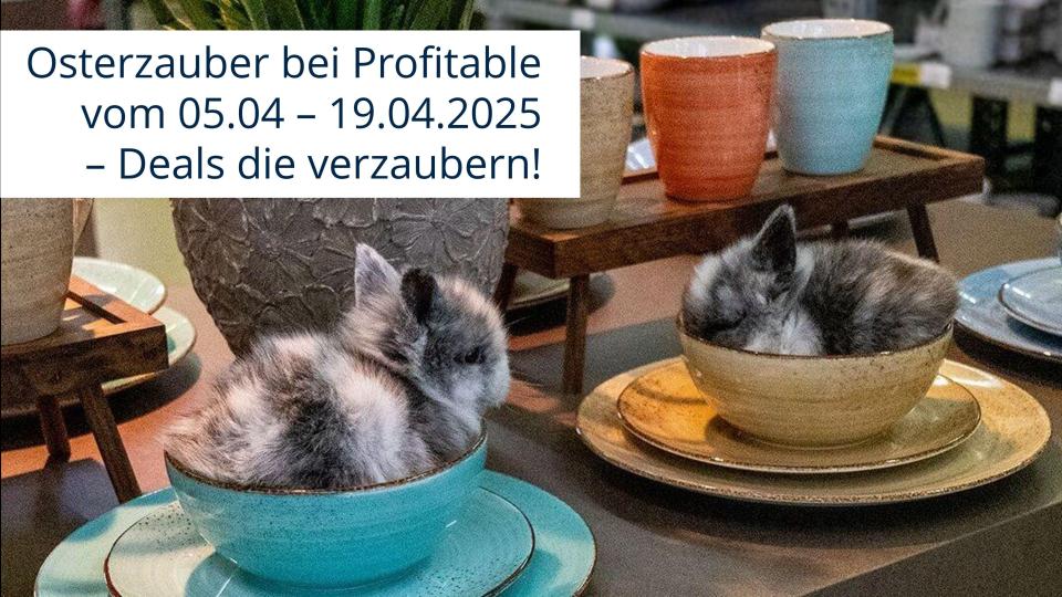 Die BHS tabletop AG startet mit einer tollen Osteraktion in den Frühling. Bild: BHS tabletop AG