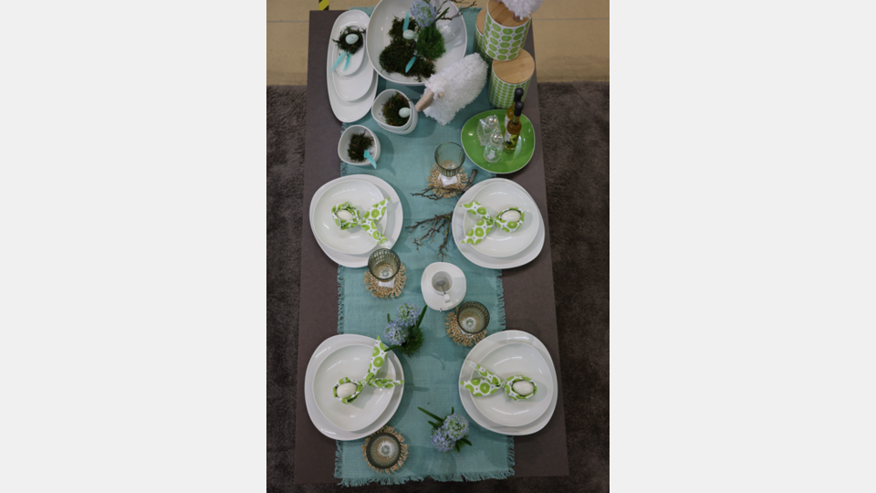 Die BHS tabletop AG startet mit einer tollen Osteraktion in den Frühling. Bild: BHS tabletop AG