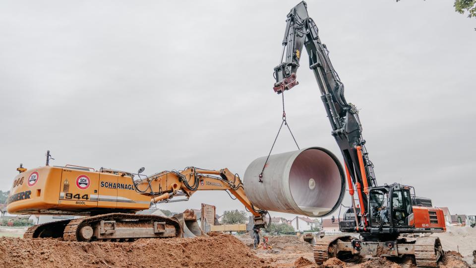 Hauptgeschäftsfeld der Firmengruppe Scharnagl ist die Baubranche. Bild: Scharnagl